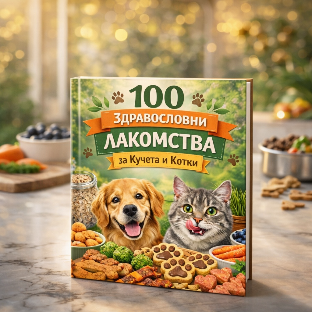 100 здравословни лакомства за кучета и котки